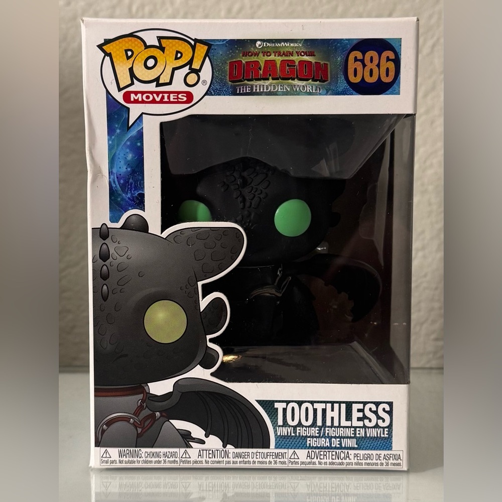 Funko Dreamworks How to Train Your Dragon The Hidden World Toothless #686
